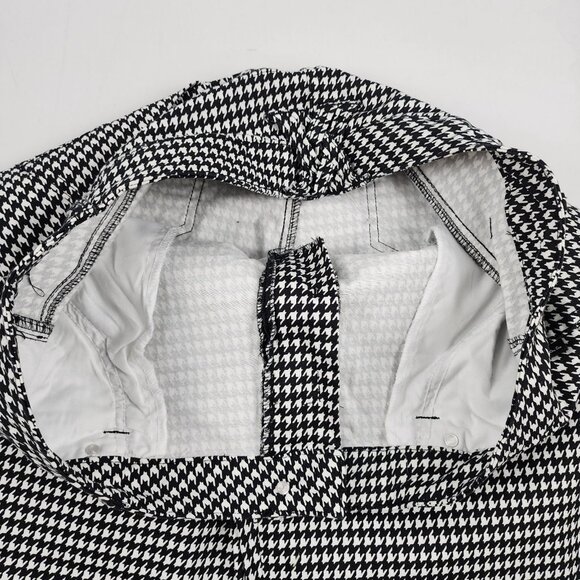 Tripp NYC Pants Womens 15 Multi Houndstooth Daang Goodman Ankle Leg Pant (34x30) - Picture 5 of 10